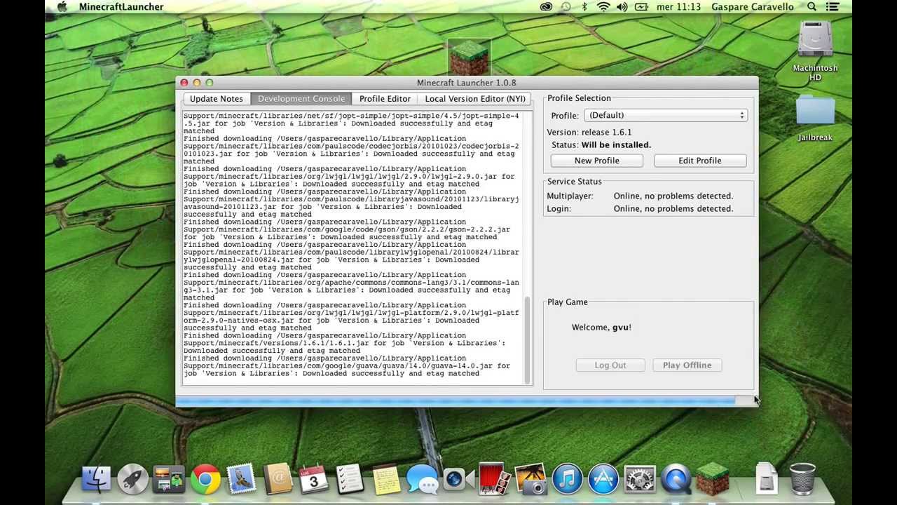 Download minecraft sp for mac